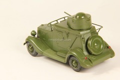 BA-20 armored car with handrail aerial Vector-models 1:43
