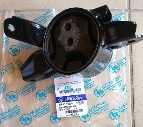 ПОДУШКА ДВИГАТЕЛЯ ЛЕВАЯ SOLARIS, RIO III МКПП GEUN YOUNG