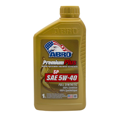 Масло моторное синтетическое ABRO SAE 5W-40 SP 1L