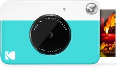 Фотокамера моментальной печати Kodak PRINTOMATIC голубой