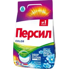 Порошок стиральный Персил Колор Свежесть от Вернель для цвет белья 4,5кг