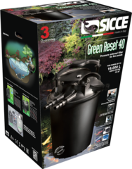 Напорный фильтр для пруда с УФ лампой Sicce Green Reset 40