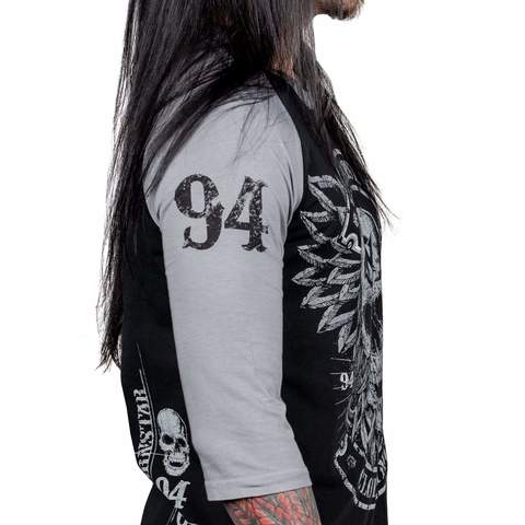 Wornstar | Реглан мужской VENGEANCE RAGLAN TEE W109 справа