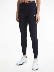 Леггинсы Tommy Hilfiger RW Tape Legging - desert sky split logo tape