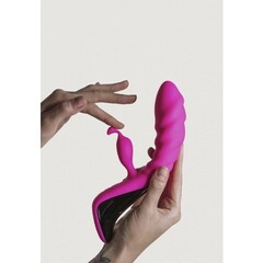 Вибратор-кролик Trigger розовый Adrien Lastic (20.7 *4 см.)