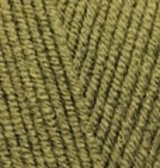 ALIZE "Lana Gold Classic", 49% Шерсть, 51% Акрил, 100 гр, 240 м, 758 оливковый