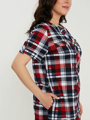 4630 Туника на пуговицах