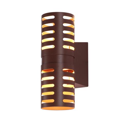 Уличный настенный светодиодный светильник Novotech 359539 STREET NT25 000 коричневый IP65 LED 2*5W 3000К 100-240V NETZ