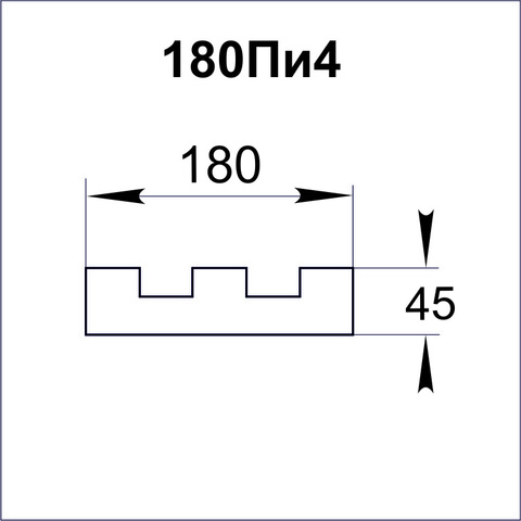 Pěnový plastový pilastr.