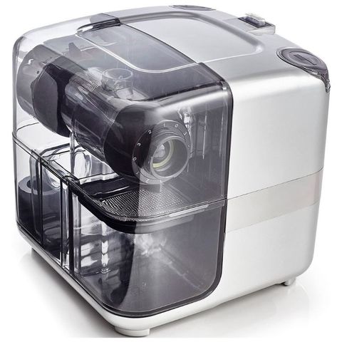 Шнековая соковыжималка Omega Cube 302S серебристая