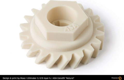 Пластик для 3D-принтера Fillamentum ASA Extrafill Natural