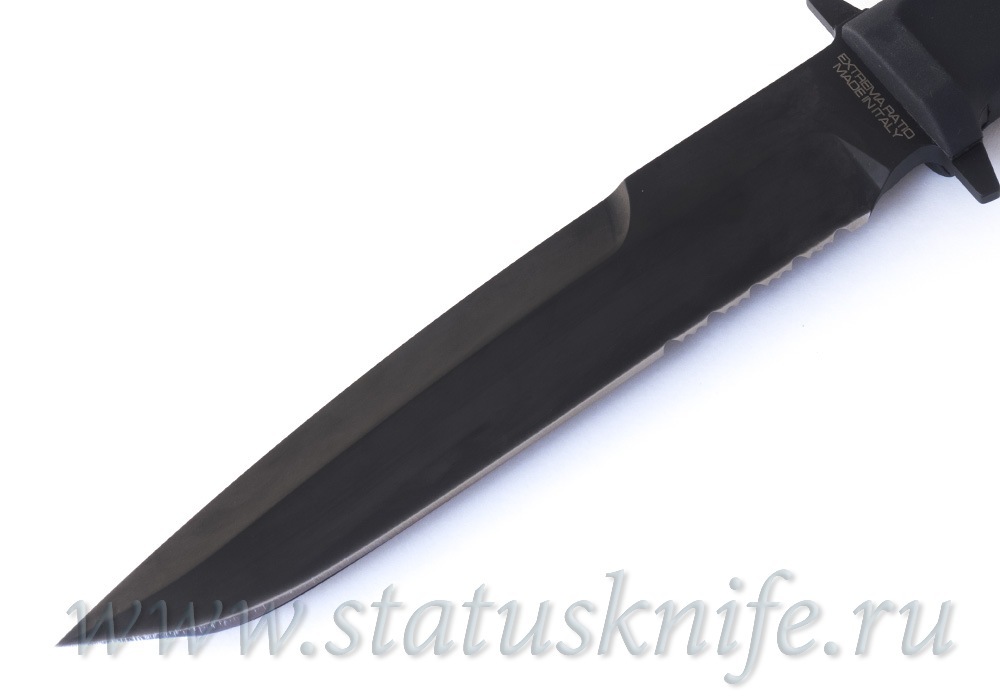 Нож Extrema Ratio Dobermann III Black 1/3 Serrated
