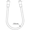 Ideal Standard BE175A5 Шланг для душа 1700 мм, Magnetic Grey IDEALFLEX (308258)
