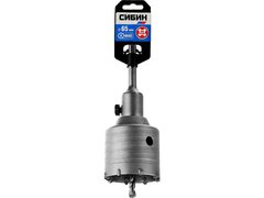 СИБИН 65 мм, SDS - Plus, 8Т, коронка по бетону с оснасткой (29216-65)