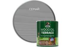 Масло деревозащитное для террас и садовой мебели Dufa Wood Oil Terrace серый