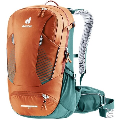 Картинка рюкзак велосипедный Deuter Trans Alpine 24 Chestnut/Deepsea - 1