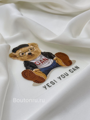 Термонаклейка мишка 