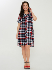 4630 Туника на пуговицах