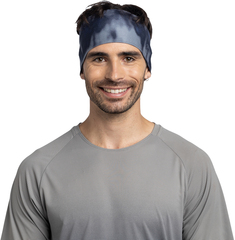 Повязка Buff CoolNet UV Wide Headband Mines Graphite - 2