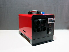 Автономный отопитель 12В 5кВт 4 Отв Пульт A2 Красный