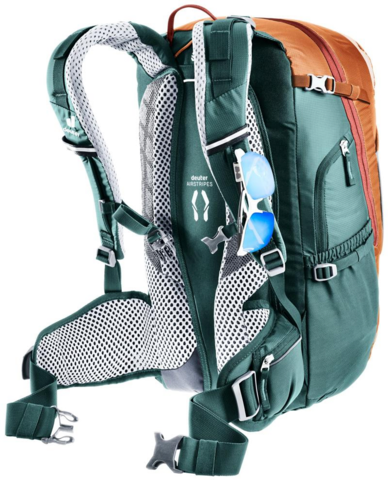 Картинка рюкзак велосипедный Deuter Trans Alpine 24 Chestnut/Deepsea - 4