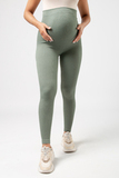 Леггинсы для беременных 15902 зеленый