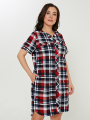 4630 Туника на пуговицах