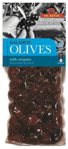 Оливки Каламон с орегано OLIVES 150 гр