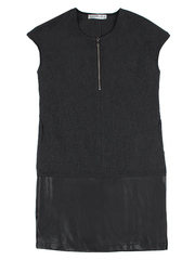 GDR010420 Платье женское. сине-черное