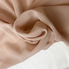 Шифон шелковый  цвета сухой розы 1188