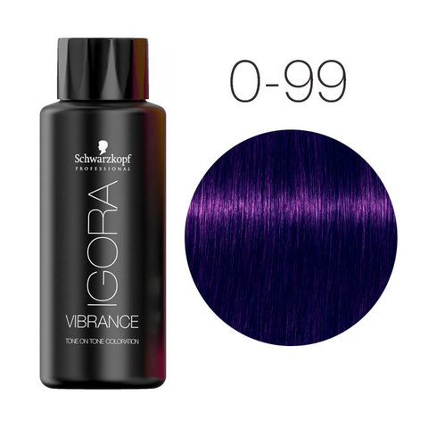 Schwarzkopf Igora Vibrance 0-99 (Фиолетовый) - Микстон