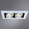 Светильник встраиваемый поворотный Arte Lamp Cardani piccolo A5941PL-2WH