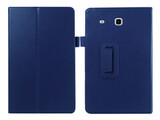 Чехол книжка-подставка Lexberry Case для Samsung Galaxy Tab E (9.6") (T560/T561/T565) - 2015 (Темно-синий)
