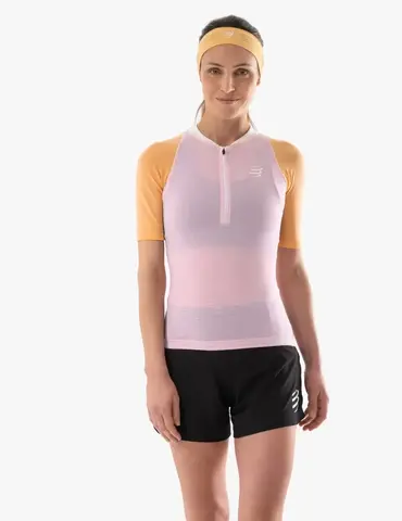 Футболка Женская Trail Racing Postural ROSEATE/ORANGE