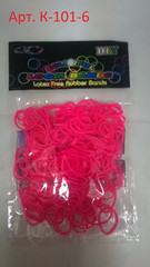 Набор из РЕЗИНОК Rubber Band одноцветные (200 шт.), арт. К-101