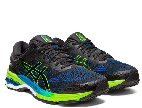 Кроссовки беговые Asics Gel Kayano 26 Black/Blue мужские
