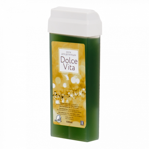 DolceVita Воск для депиляции в картридже Зеленый (с хлорофиллом)