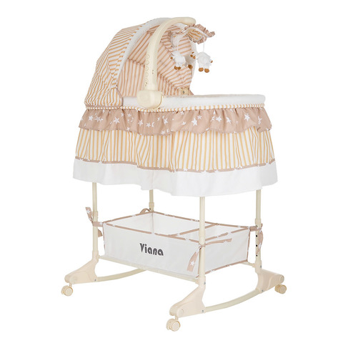 PITUSO Колыбель 3 в 1 Viana Stars Beige