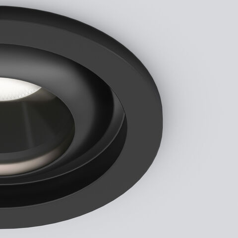 Встраиваемый светодиодный светильник 25022/LED 5W 4200K BK черный