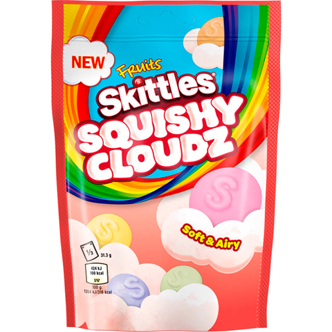 Драже Skittles Fruits Squishy Cloudz