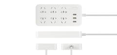 Удлинитель Mi Power Strip Quick Charger 2.0 (6 + 3 USB-port) белый