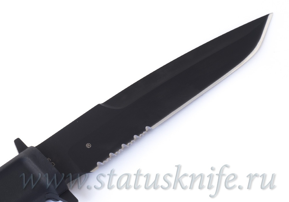 Нож Extrema Ratio Dobermann III Black 1/3 Serrated