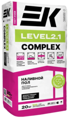 ЕК Level 2.1. Быстротвердеющий наливной пол 20 кг 2-100 мм //