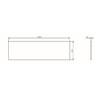 Am.Pm W94A-180-080W-P X-Joy панель фронтальная для ванны 180х80