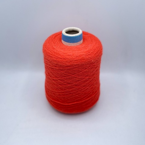 Sessia (пр.Италия),art-Dahu 460м/100гр. 50% меринос 25% акрил 25% альпака, цвет- Красно-оранжевый, арт.27977