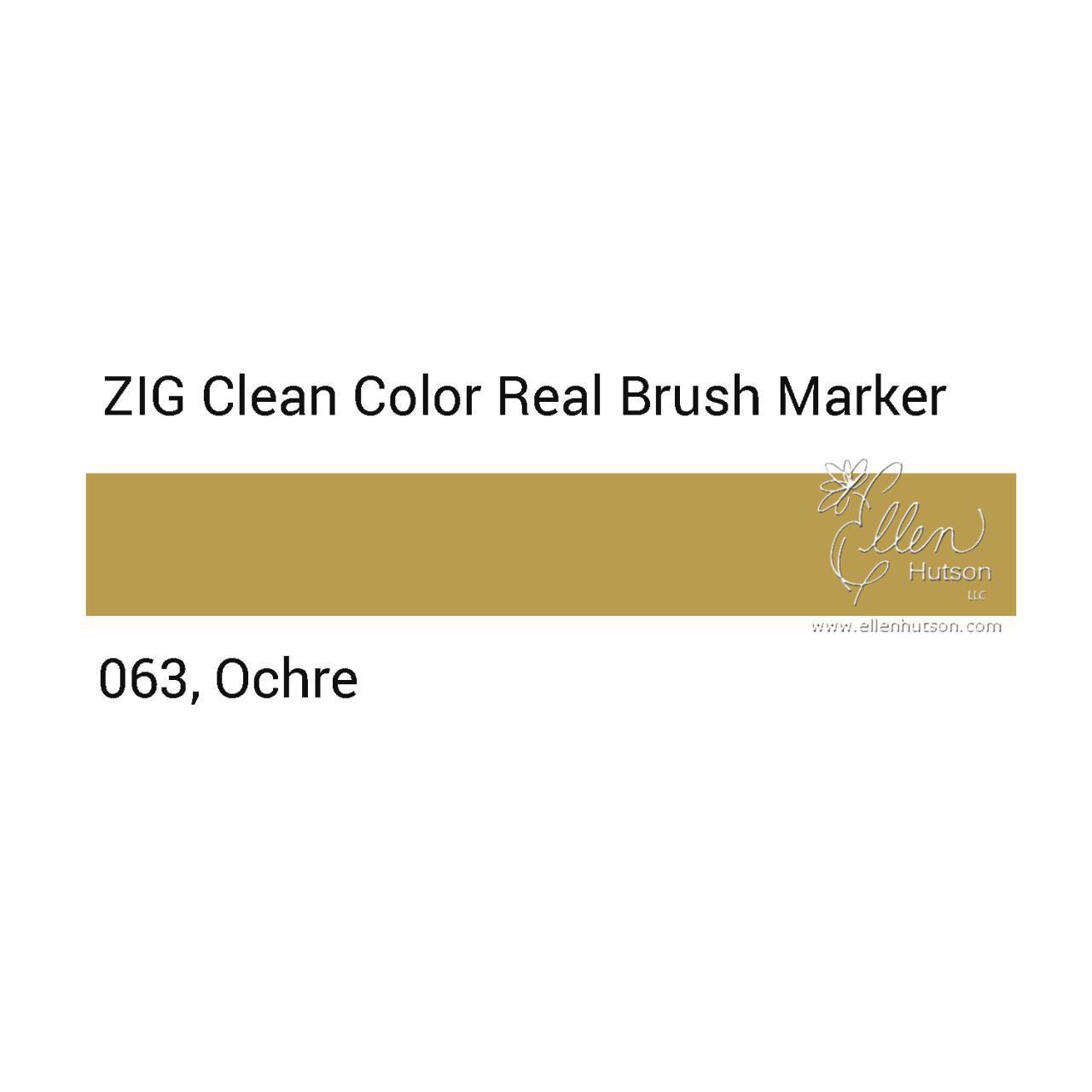 Маркер акварельный ZIG Clean Color Real Brush- штучно - 063