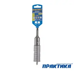 Коронка твердосплавная ПРАКТИКА SDS- Plus ударная 30 мм (1шт.) клипса (917-903)