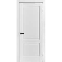 Межкомнатная дверь экошпон ДП 2 white silk