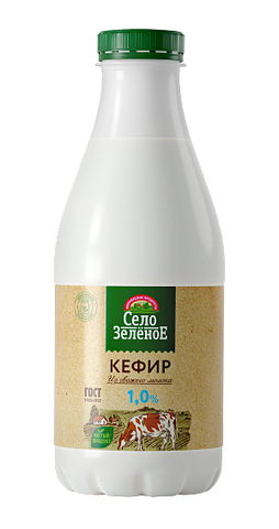 Кефир Зеленое Село 1% бут.