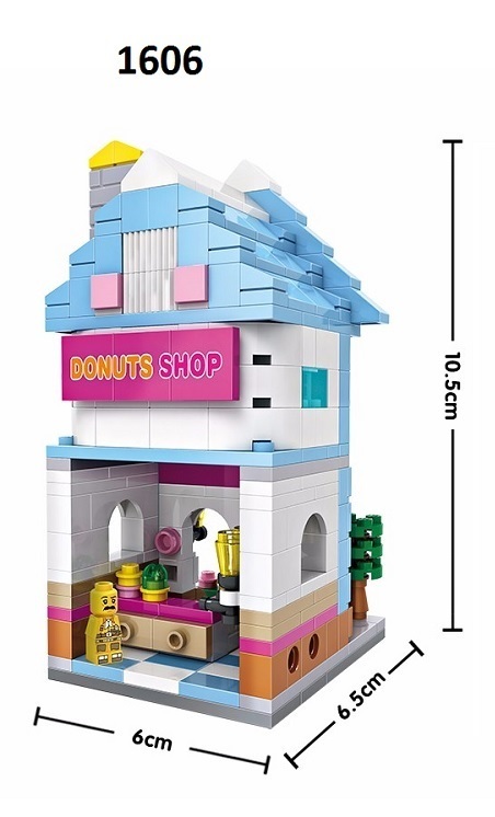 Конструктор Городская улица магазин — Street Mini Constructor
